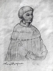 Portrait of Louis XI from the 